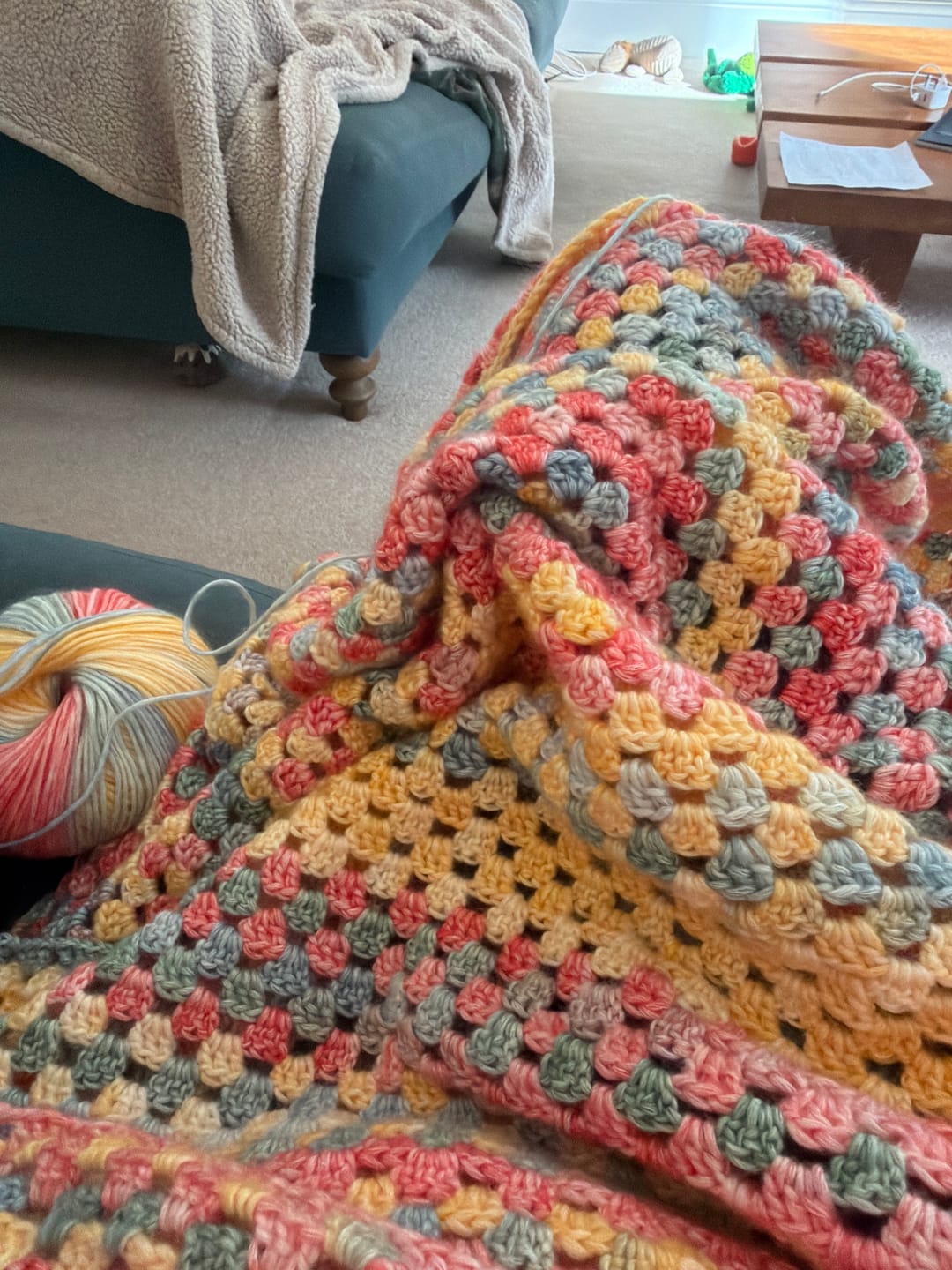 Customer photo review of Rainbow Blanket Kit