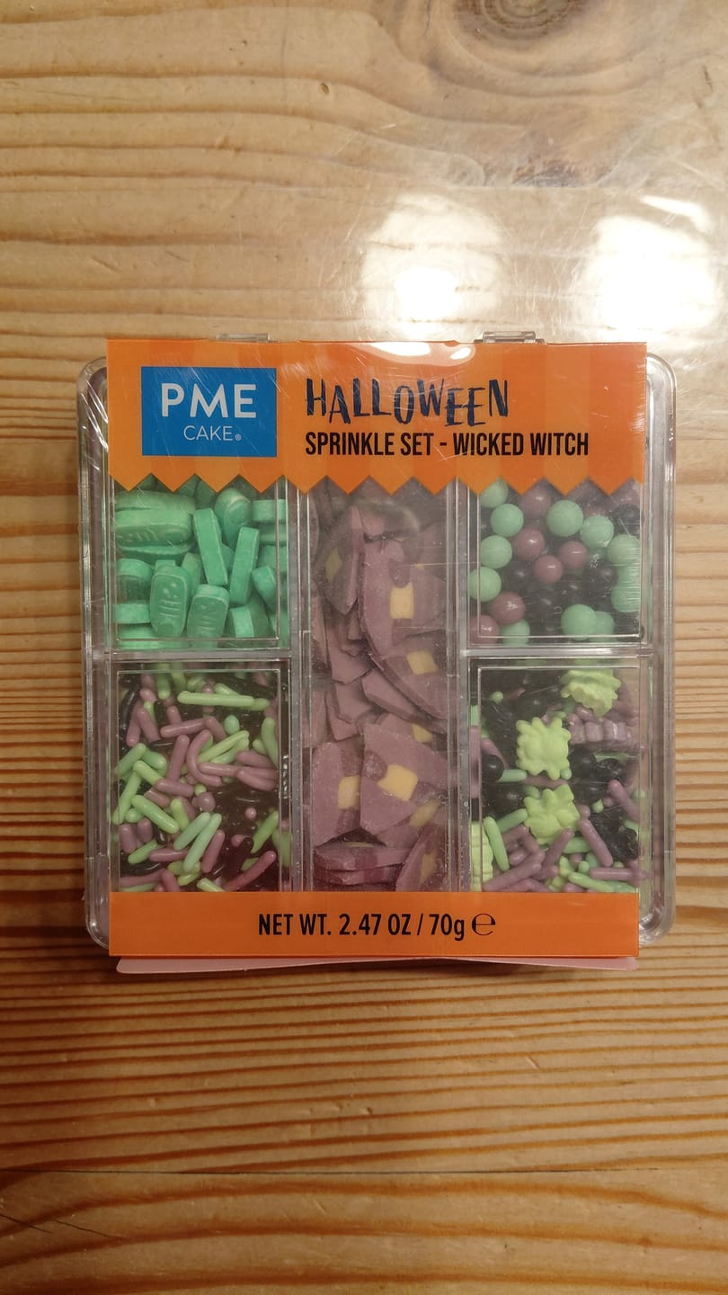 Customer photo review of Halloween Streuselmix Böse Hexe, 5-in-1