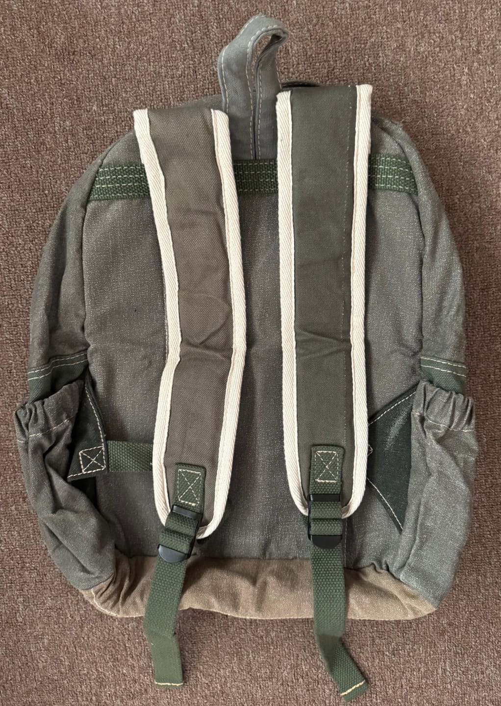 Customer photo review of Commuter: Made With Vintage Truck Canvas