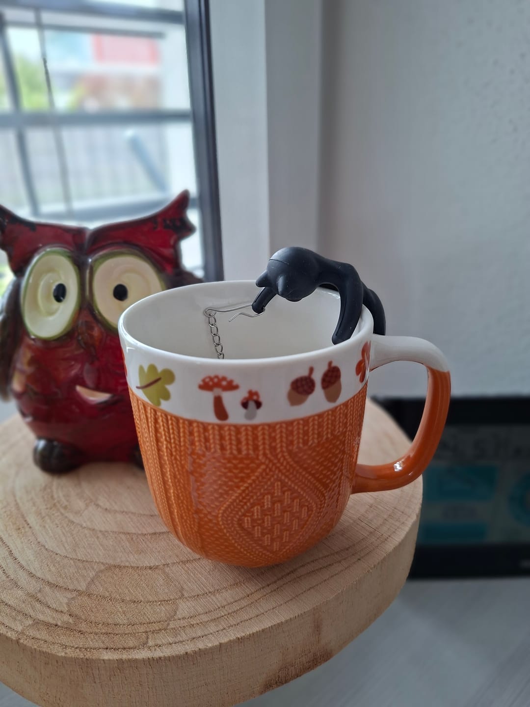 Customer photo review of Cattea – Tee-Ei als schwarze Katze für magische Teerituale