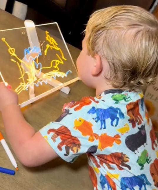Customer photo review of Pizarra Interactiva Led Lumody™