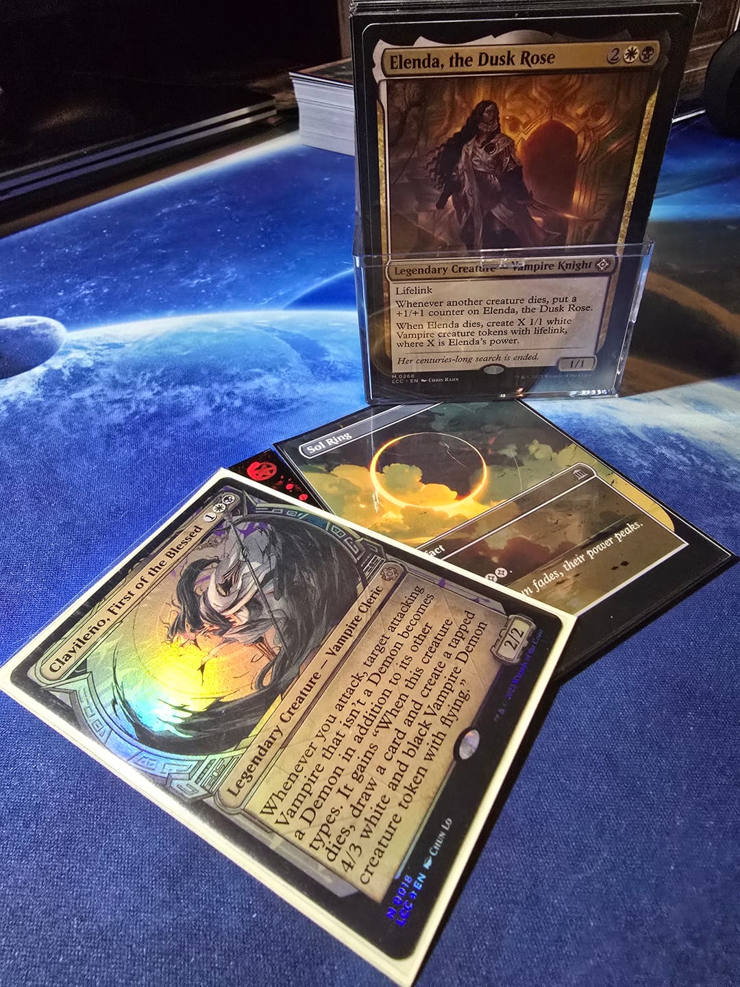 Customer photo review of Sol Ring (Vampire) | Proxy Card