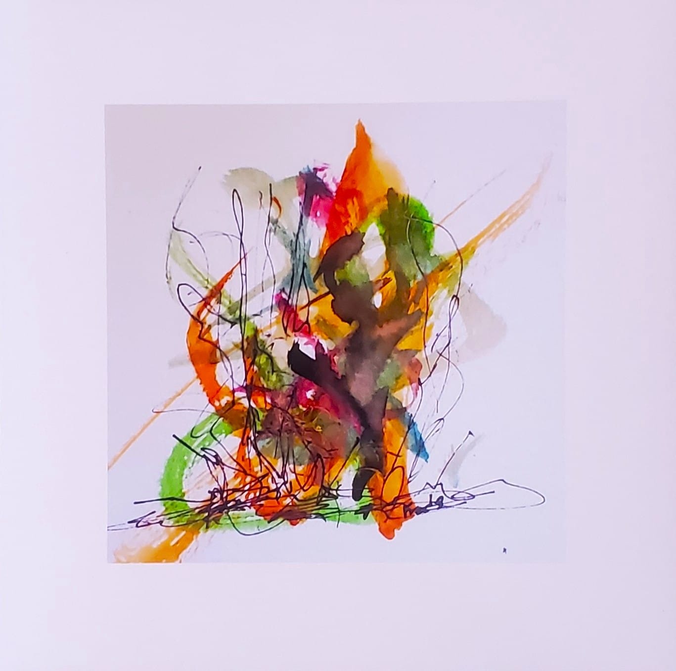 Customer photo review of 4x4 Giclee Fine Art Prints