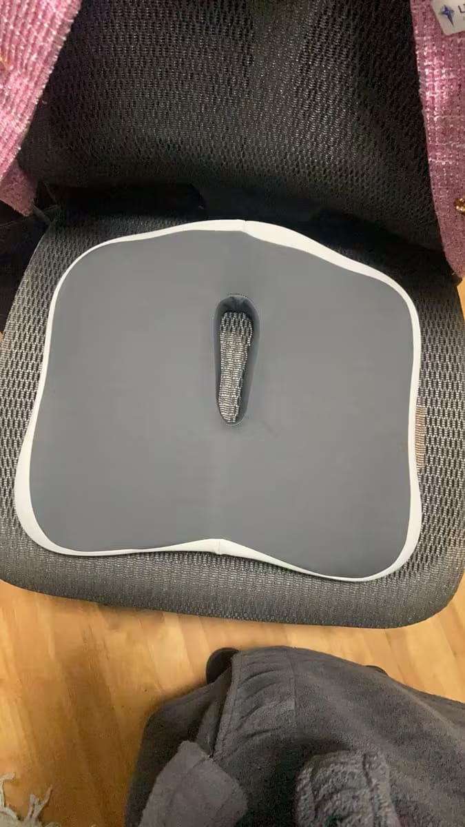 Customer photo review of Coussin Confort Absolu- le coussin ergonomique.