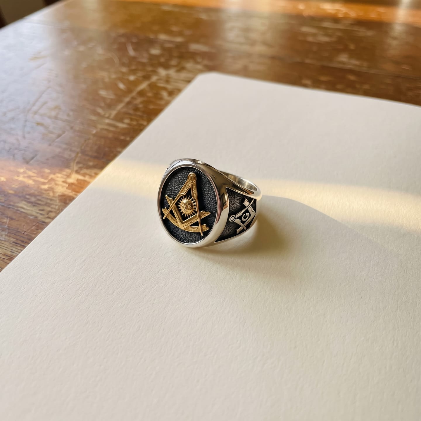 Customer photo review of Past Master Masonic Ring