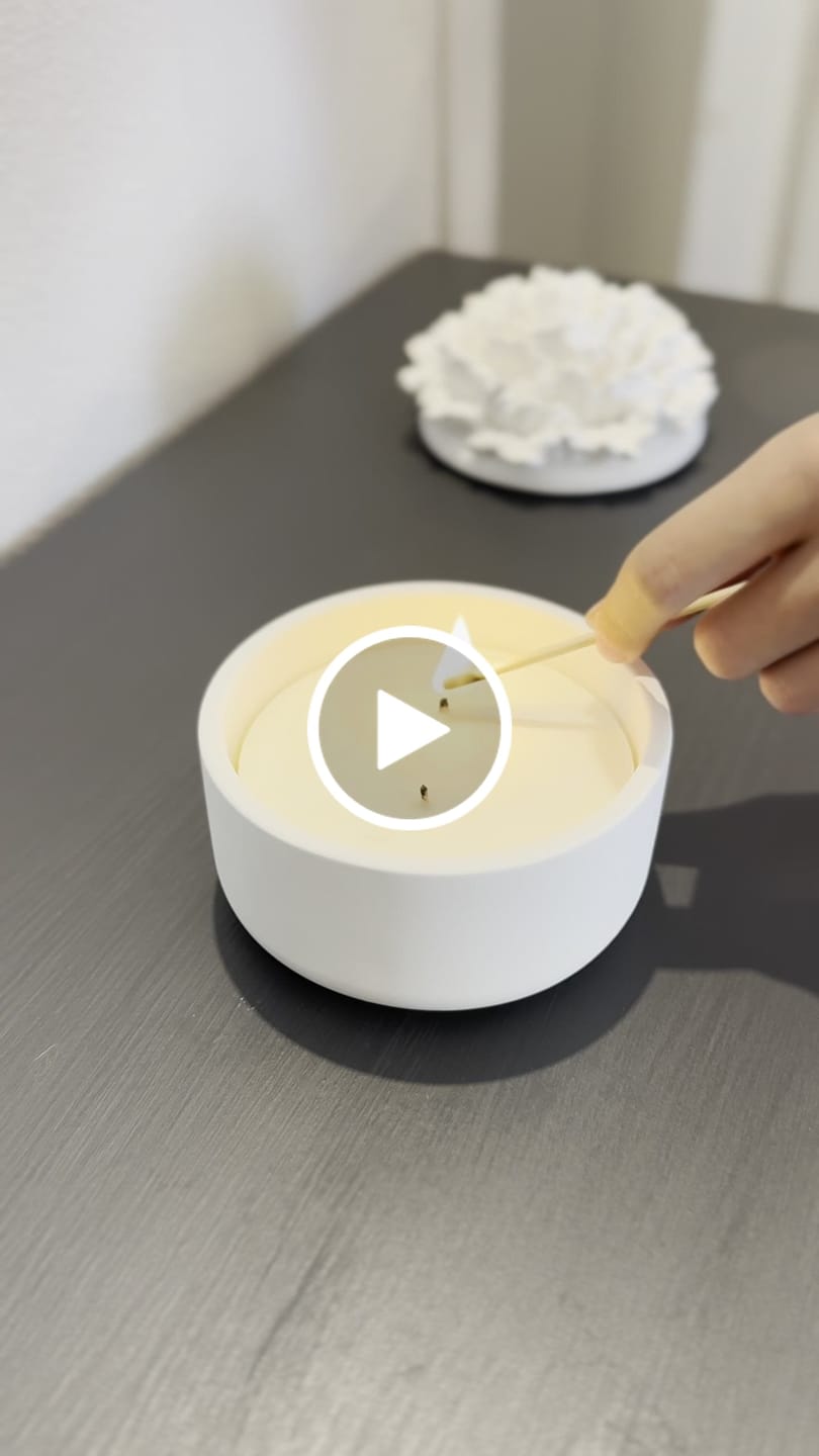 Customer video review of MECHAS PARA VELAS ENCERADAS Y CORTADAS A MEDIDA