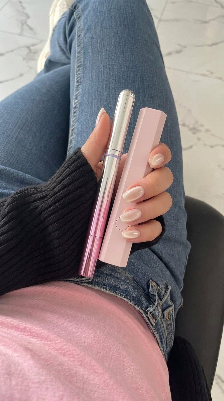 Customer photo review of Salon Cat-Eye Nails in One Pen