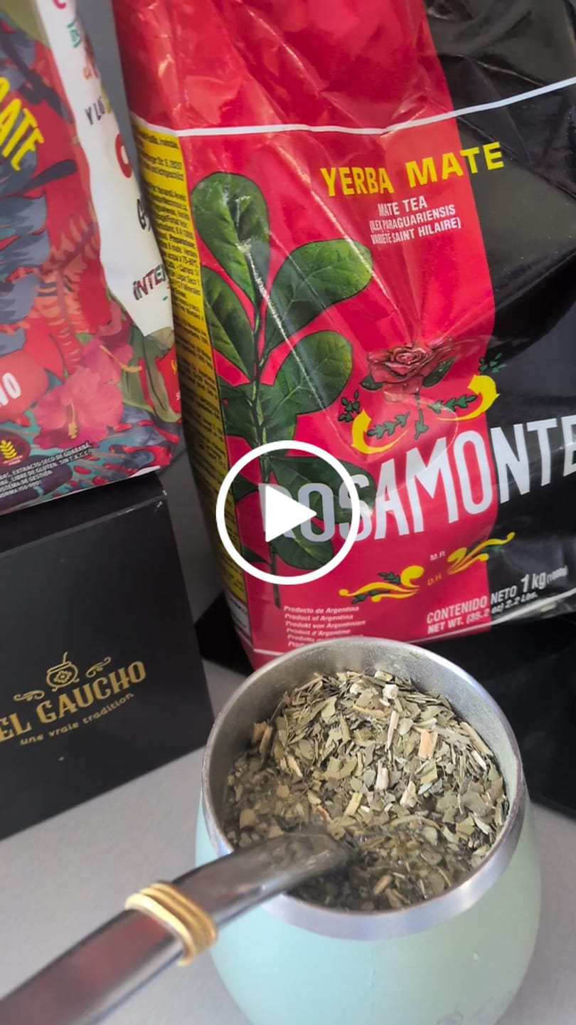 Customer video review of Rosamonte - Yerba mate 1kg - 0.5kg