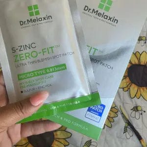 Customer photo review of Zero-Fit Korean Pimple Patch Duo