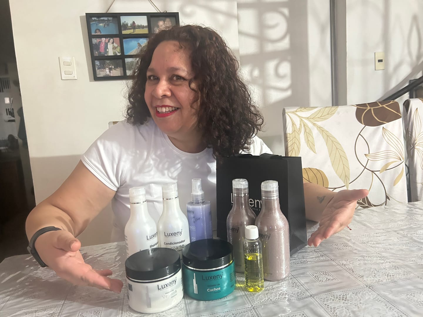 Customer photo review of Activador de Rizos Termoactivo 300 g