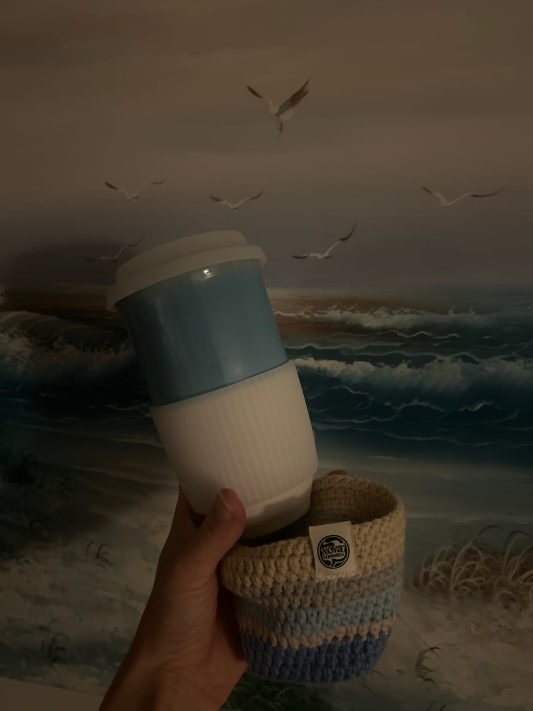 Customer photo review of Lagoon Cup 16oz