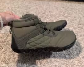 Customer photo review of Botines barefoot Trekking Rock Snow