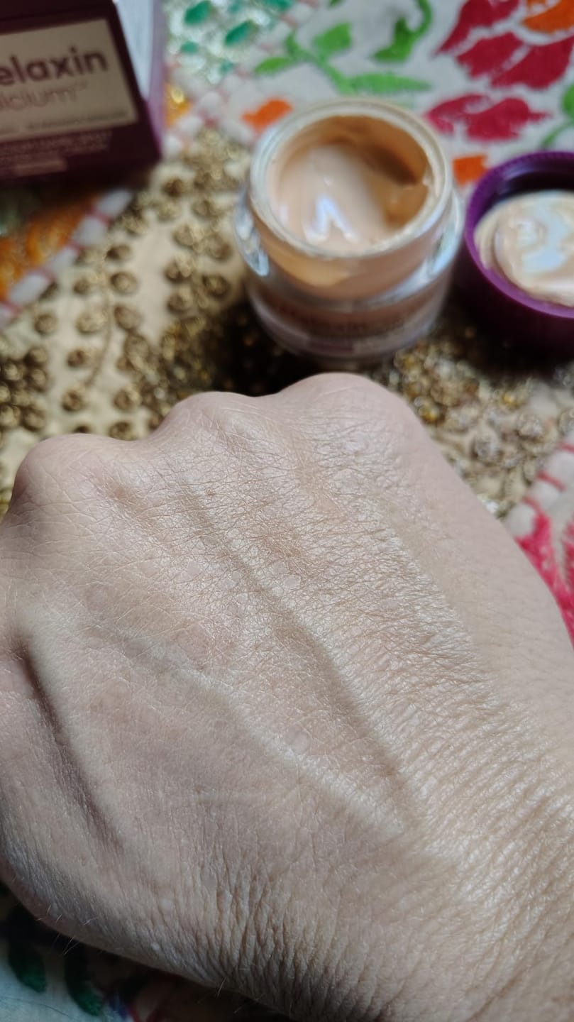 Customer photo review of Calcium Dark Spot Eye Cream