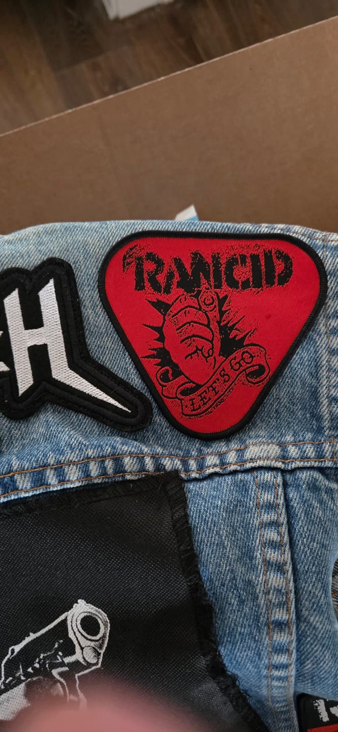 Customer photo review of Rancid - Let's Go - Patch