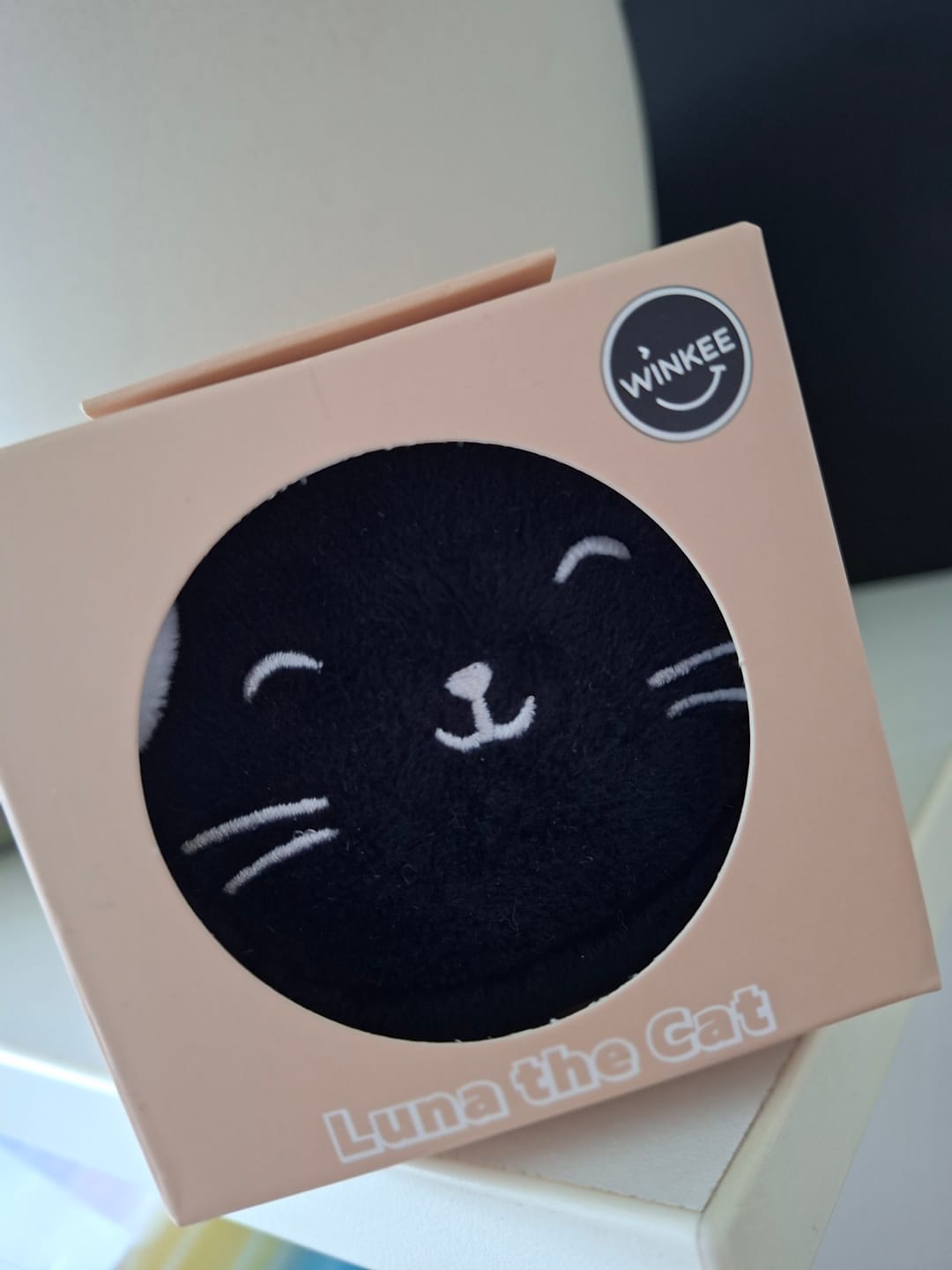 Customer photo review of Luna – Schwarze Katze als Stressball und Bildschirmreiniger