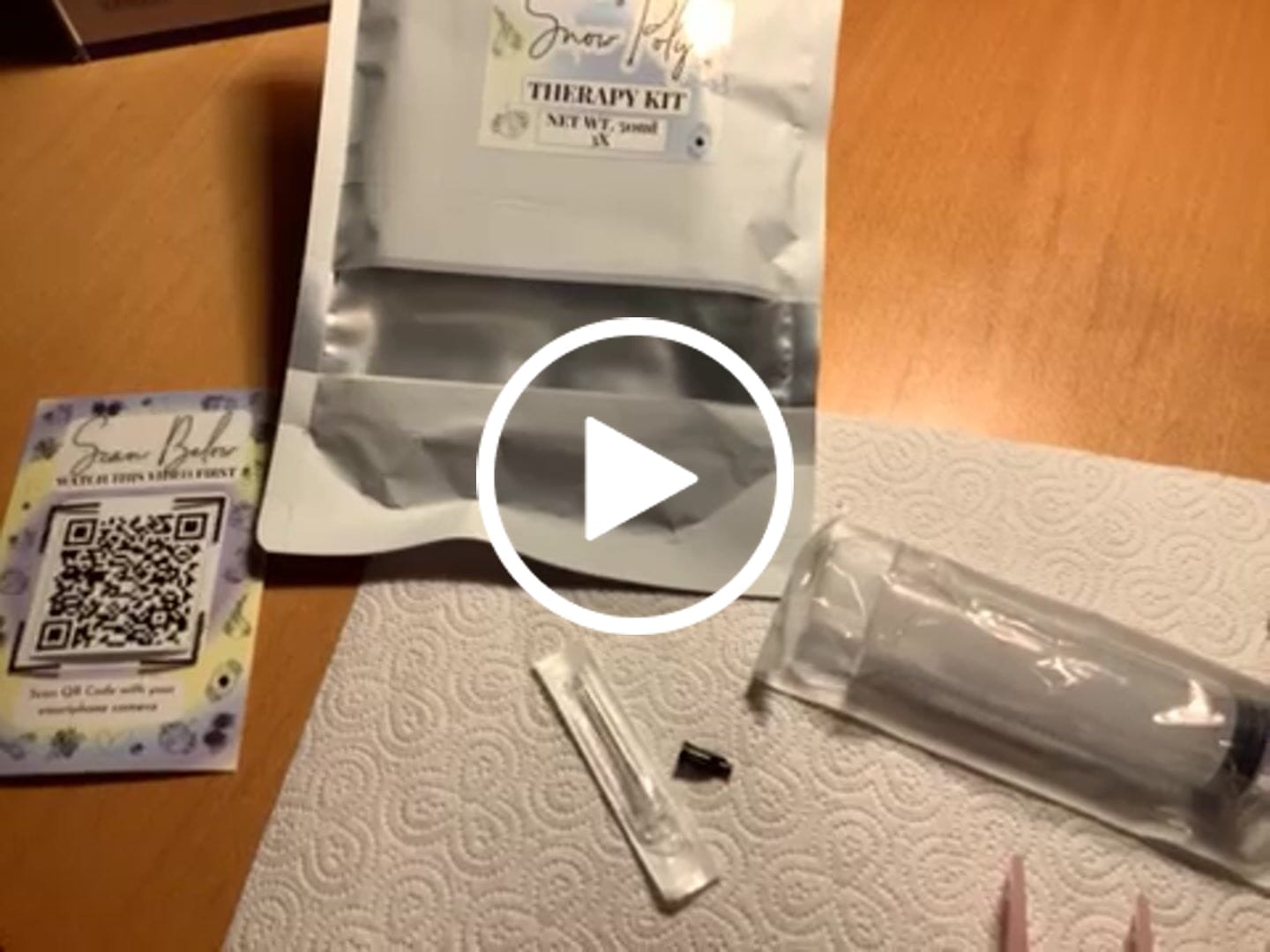 Customer video review of Snow Poly Therapy Kit