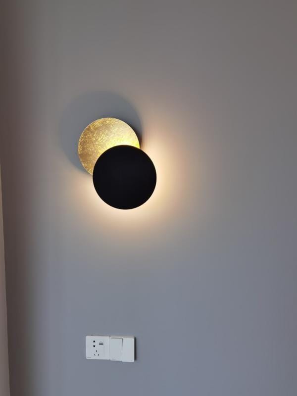 Customer photo review of Sliding Disc Wall Light, Integrated LED, Wall Sconce