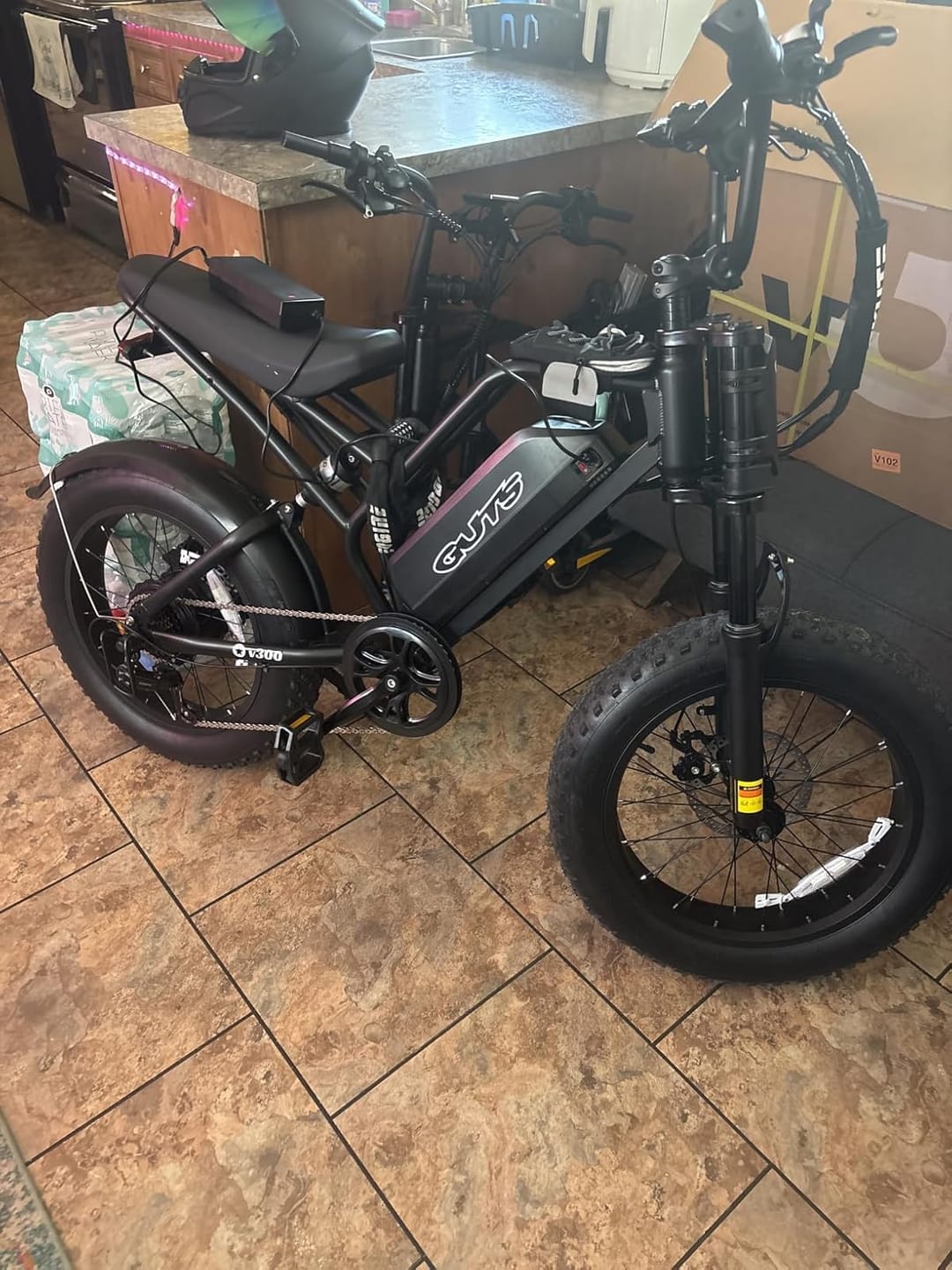 Customer photo review of Eskute V300 Plus 48V 41.6Ah Dual Battery Electric Bike for Adults