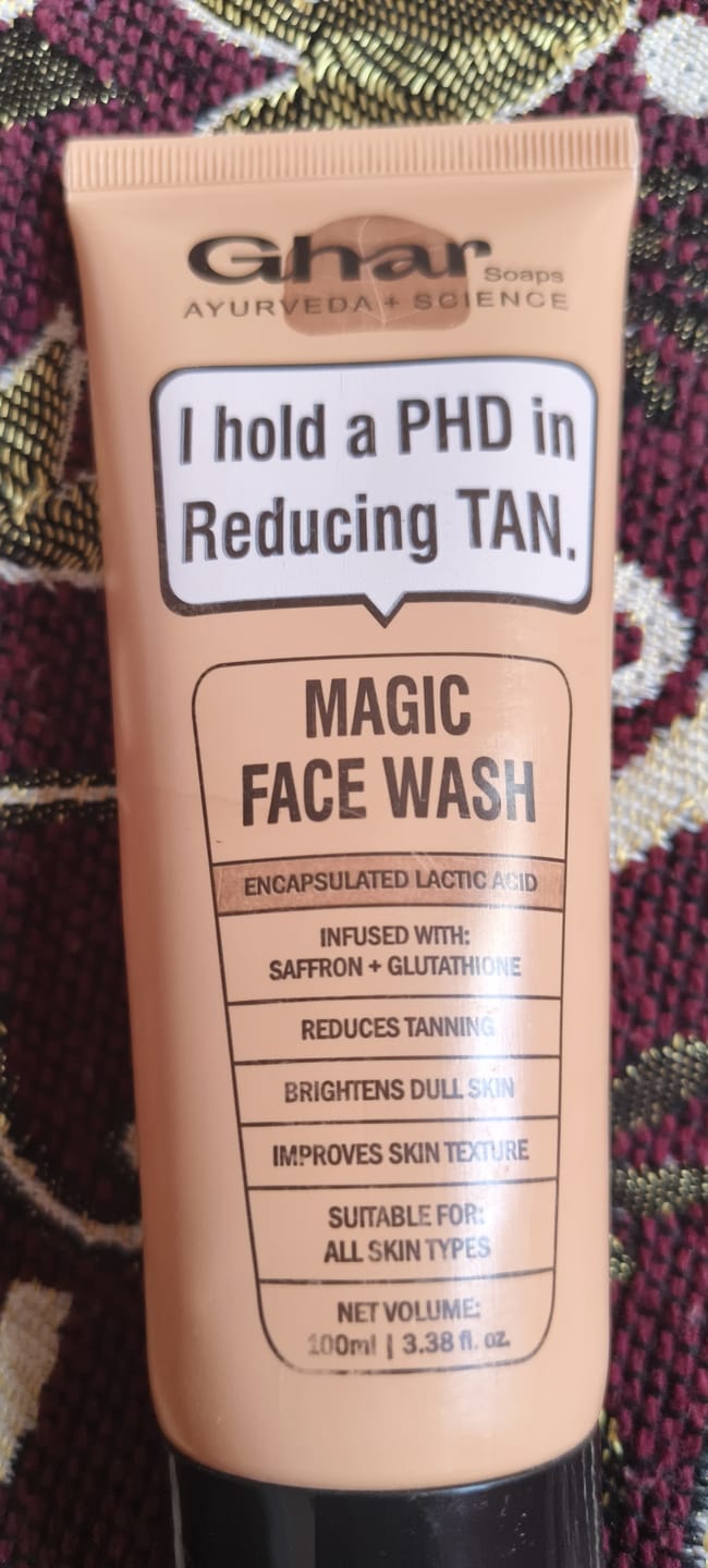 Customer photo review of Magic Sunscreen with SPF 50+ & PA++++