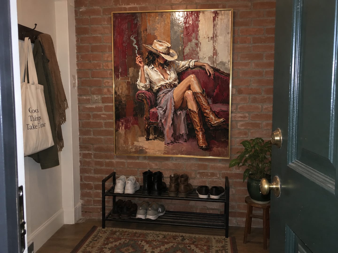 Customer photo review of Cowgirl Wall Art | After the Dust Settles