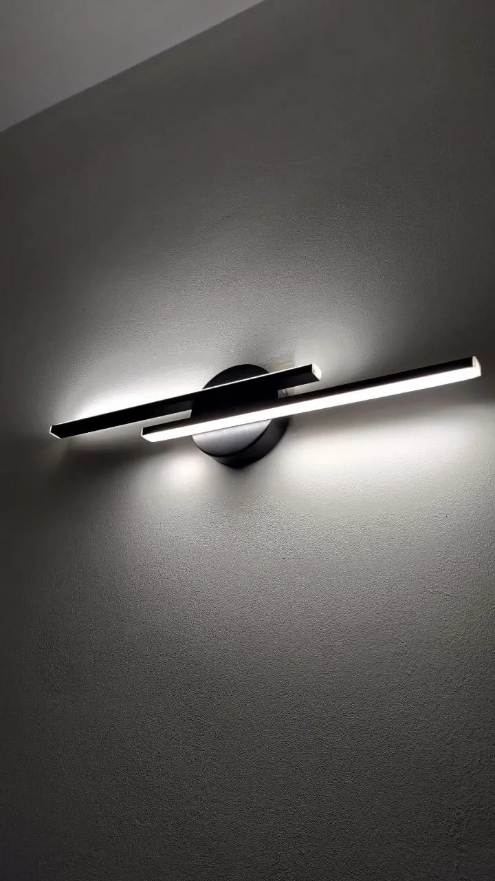 Customer photo review of Slim Wall Light, 55 cm Acrylic Shade, Integrated LED, Wall Sconce