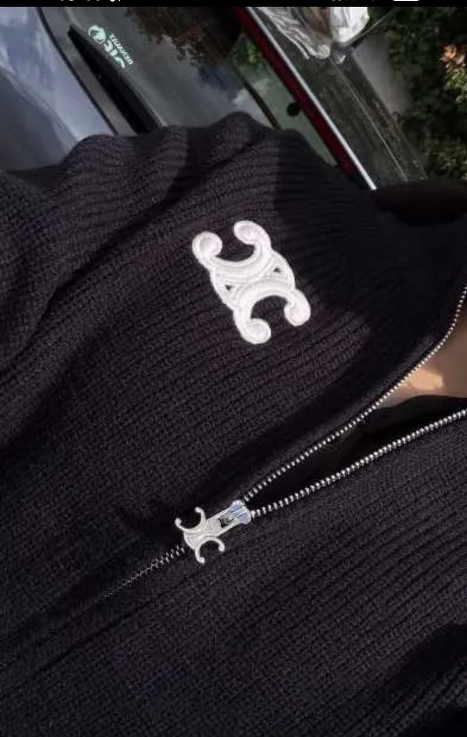 Customer photo review of Cel cardigan