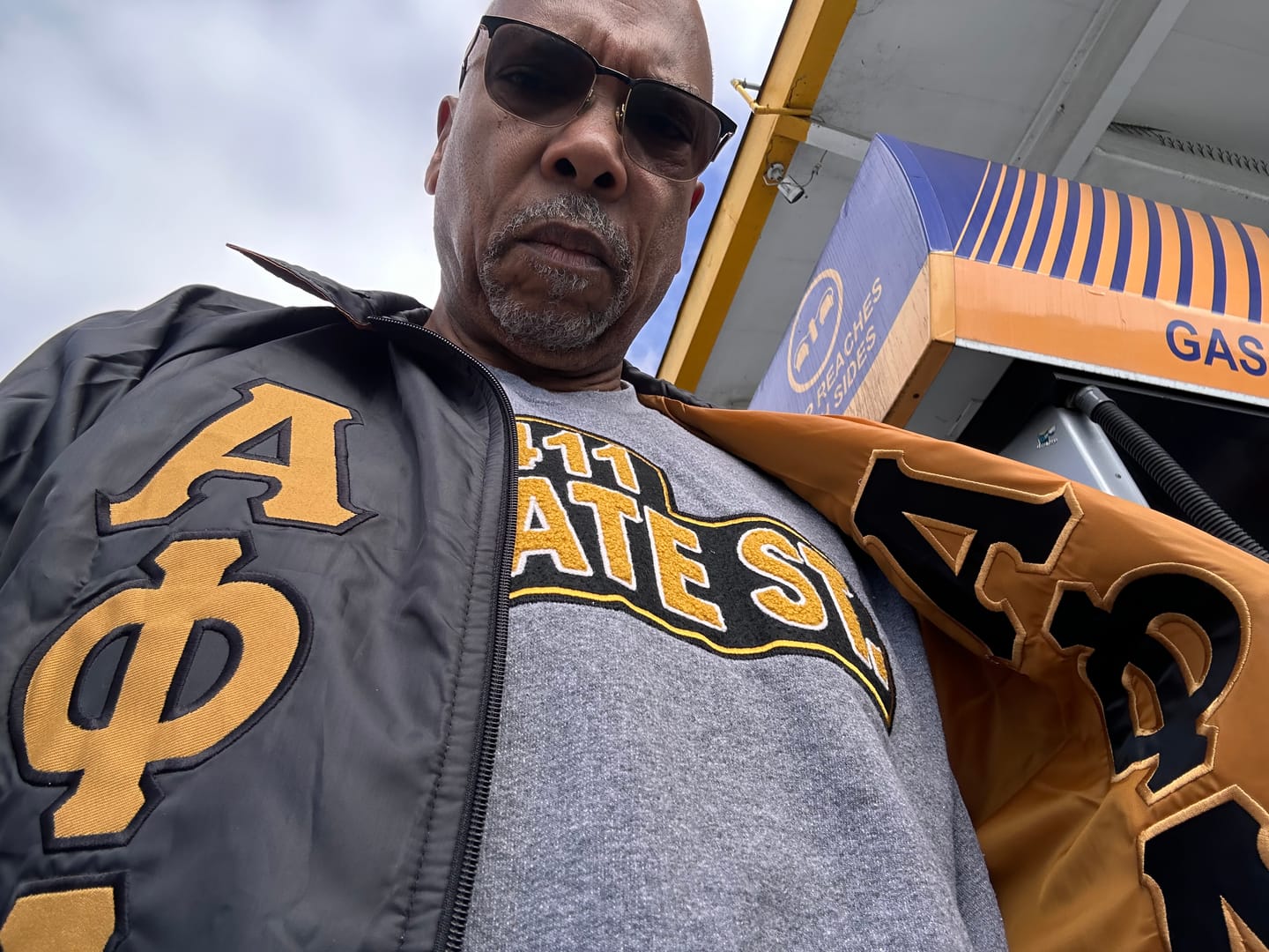 Customer photo review of Alpha Reversible  Line  Jacket