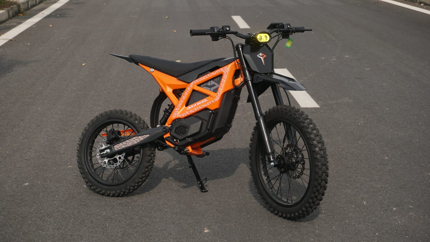 Customer photo review of Eskute® NOVA Beast 5500W Electric Dirt Bike