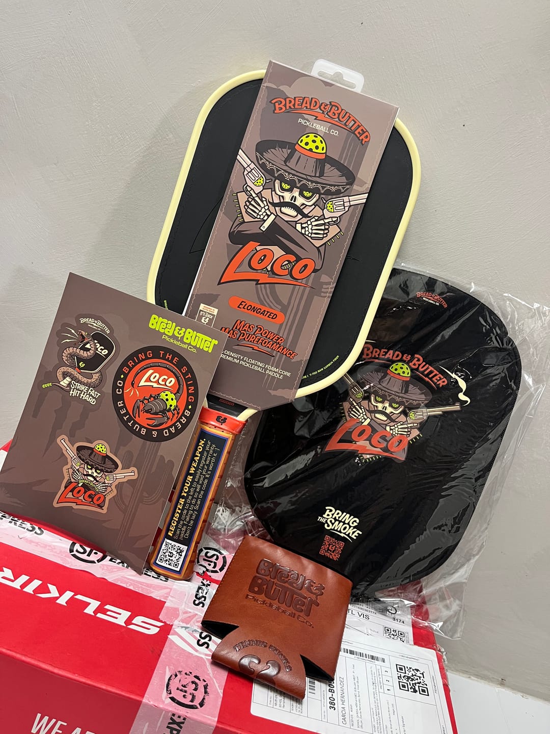 Customer photo review of Bread and Butter Sticker Loco 3 Pack