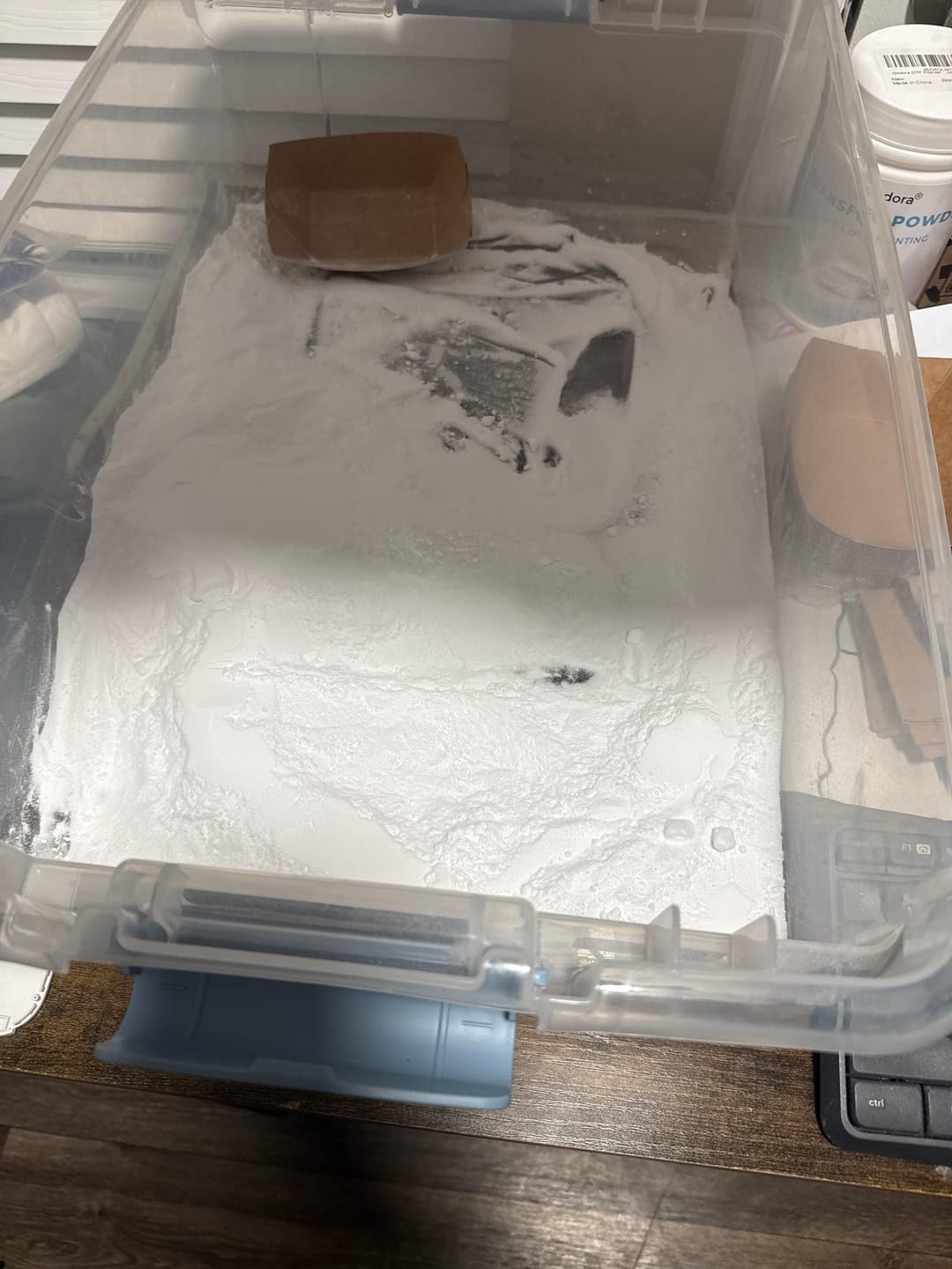 Customer photo review of DTF Super Soft Powder 1Kg/1000g