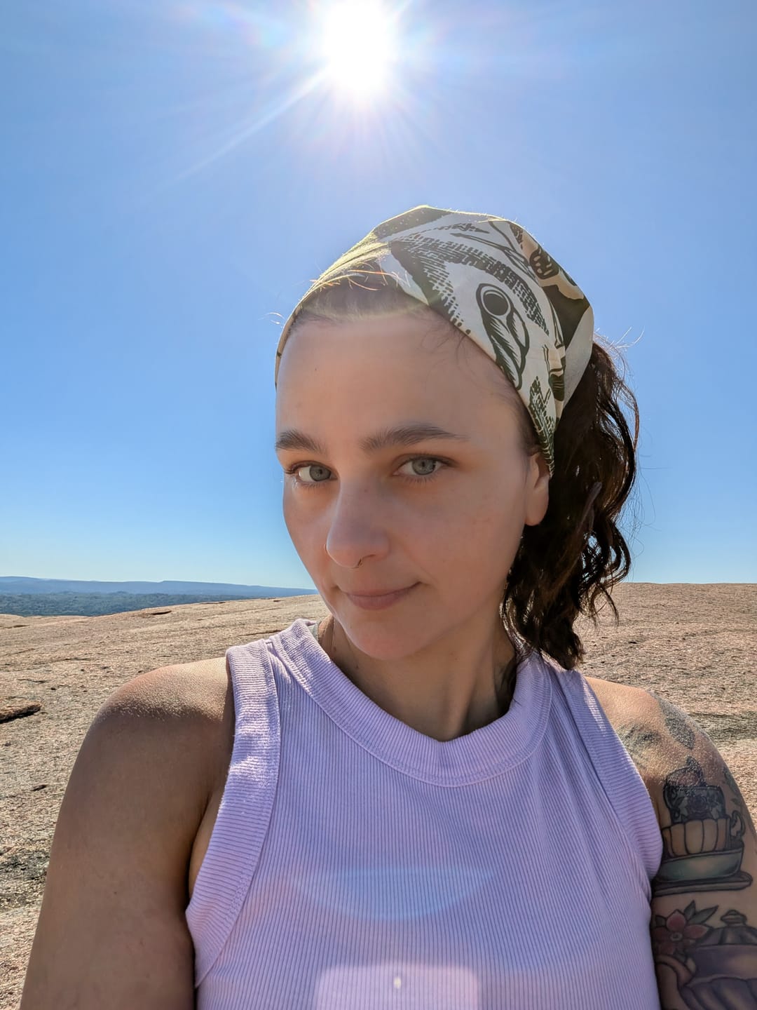 Customer photo review of Wilderness Bandana