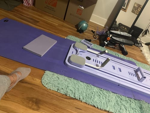 Customer photo review of Pilates Reformer Set