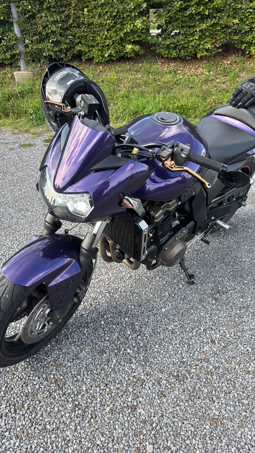 Customer photo review of High Gloss Blackberry Purple Vinyl Wrap