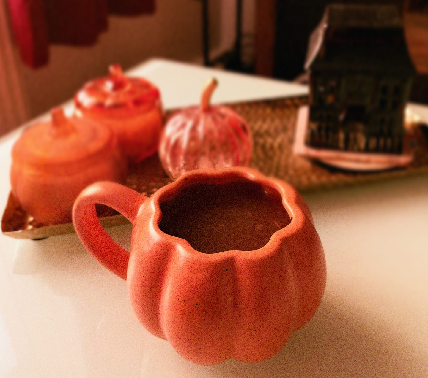 Customer photo review of Kürbis Tasse & Kuschelsocken – Herbstliches Geschenkset