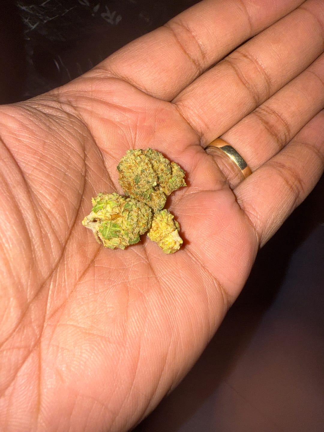 Customer photo review of Cheap THCA Smalls Quarter Pound