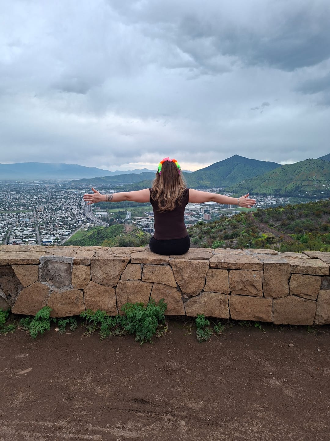 Customer photo review of Trekking Cerro San Cristóbal