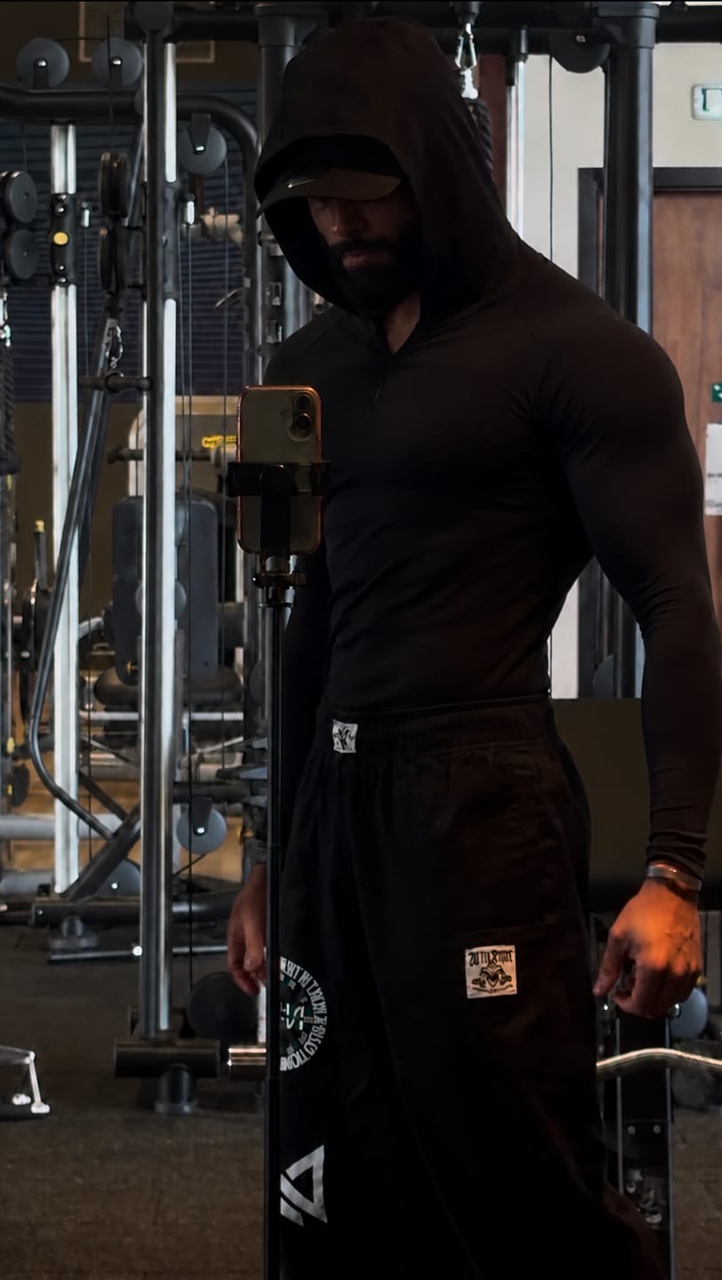 Customer photo review of 832 - SuperVillain Compression Hoodies