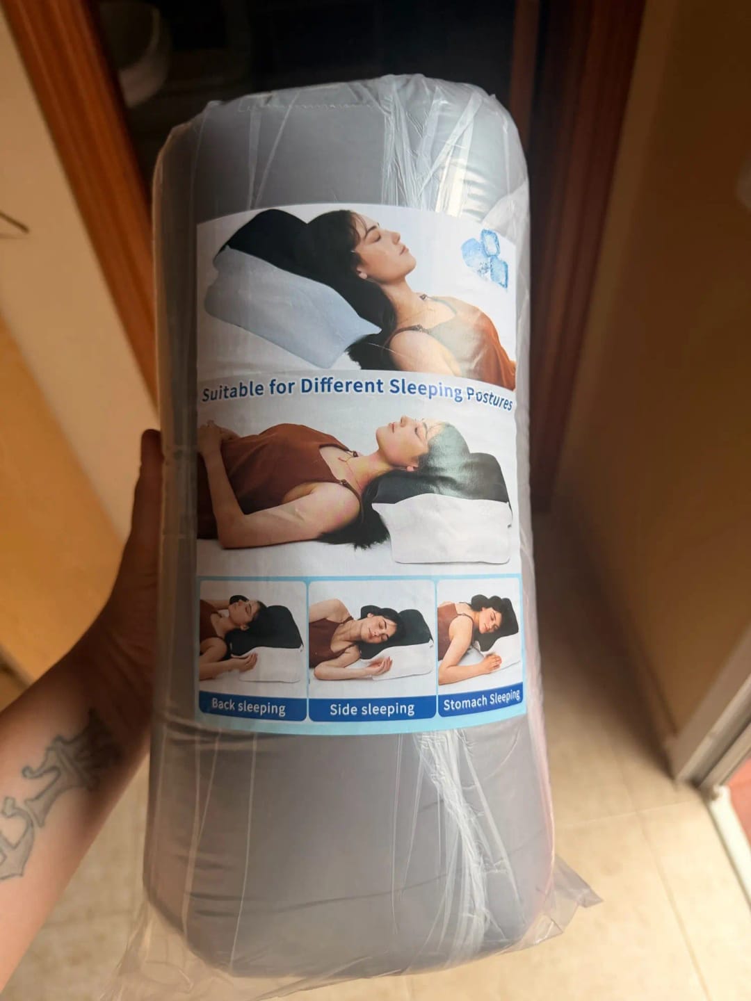 Customer photo review of Alirest™ – Almohada Ergonómica