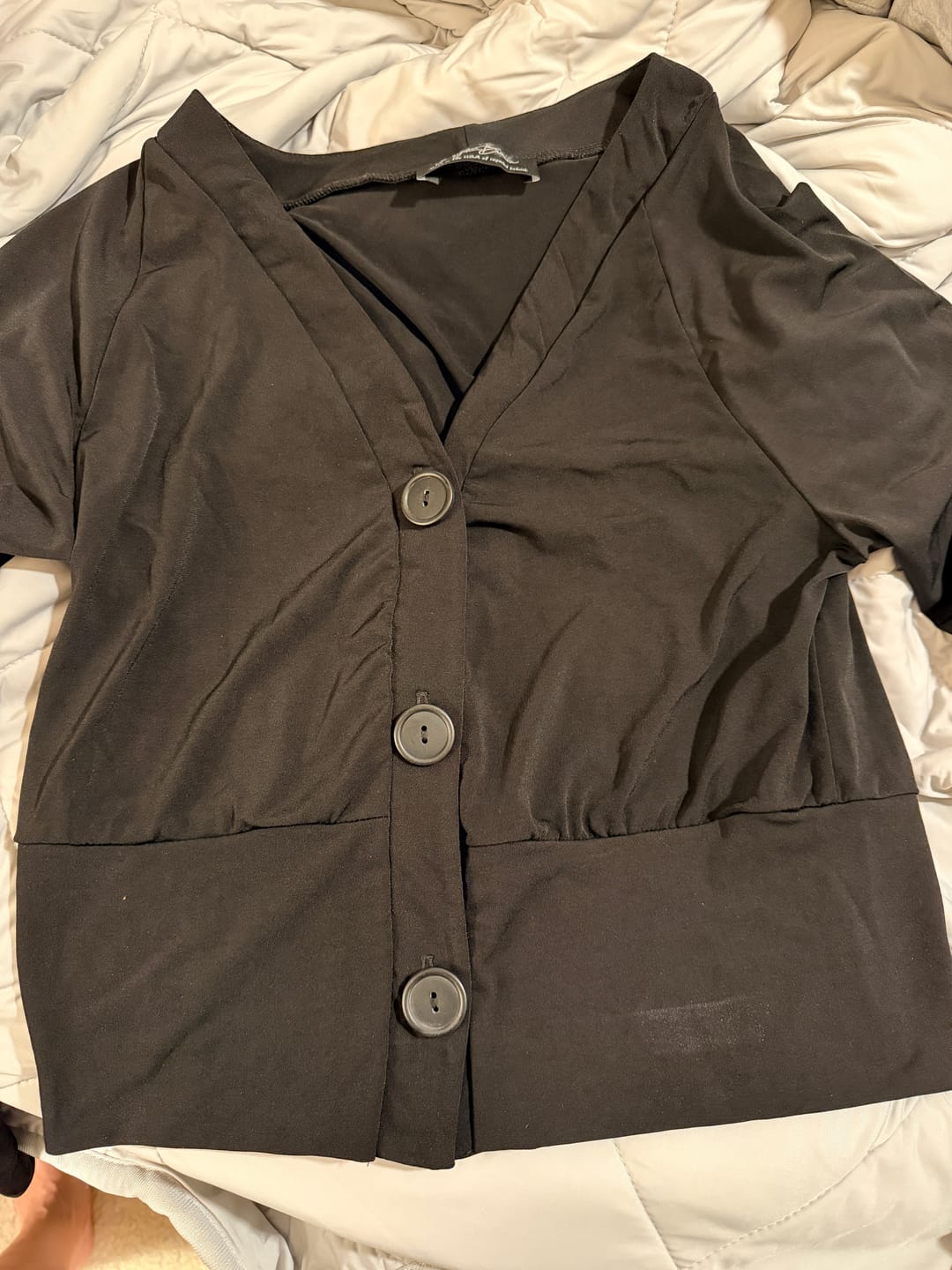 Customer photo review of Brigitte Brianna Favorite Cardigan