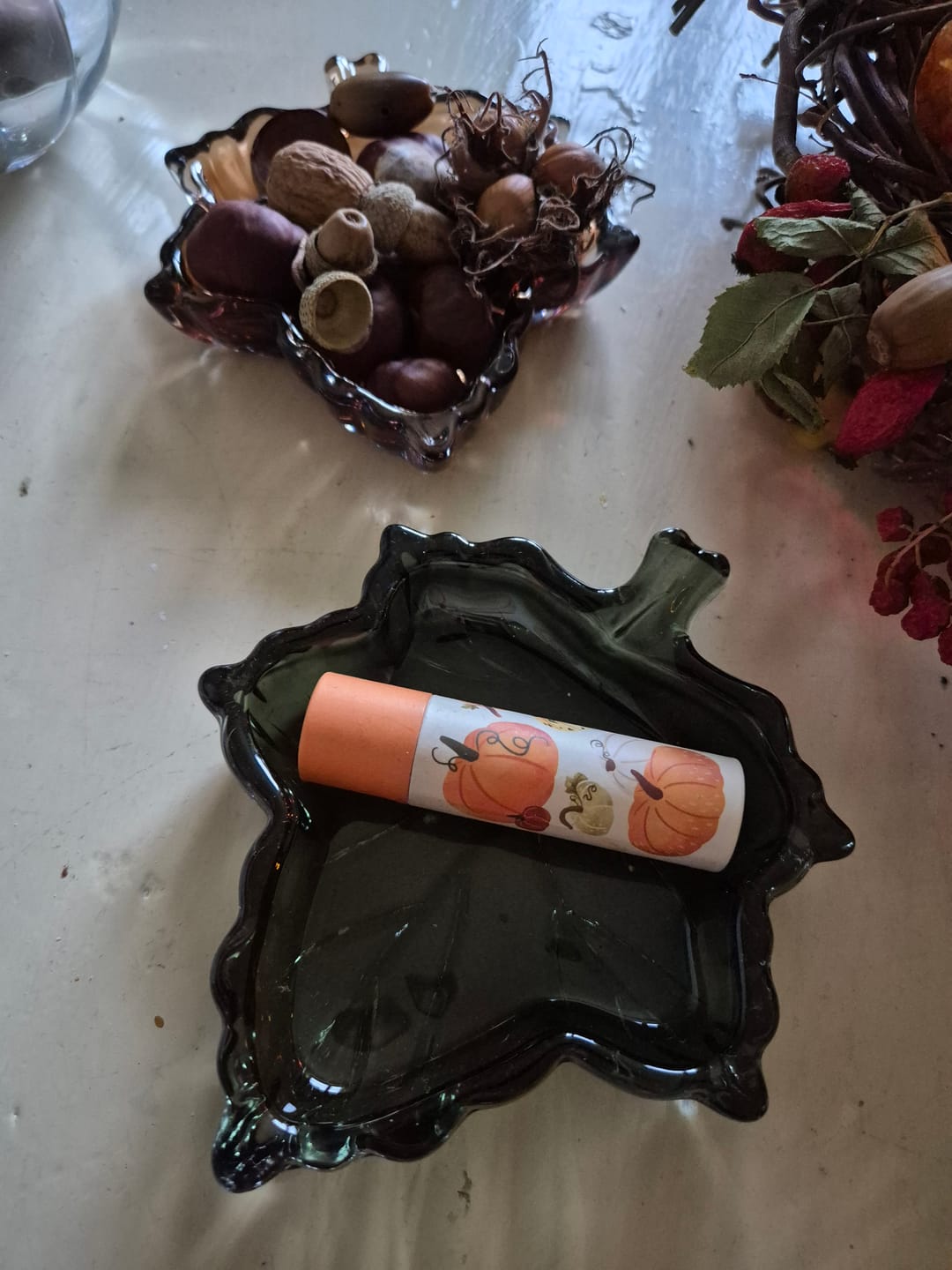 Customer photo review of Schmuckschale Ahornblatt in Herbstfarben