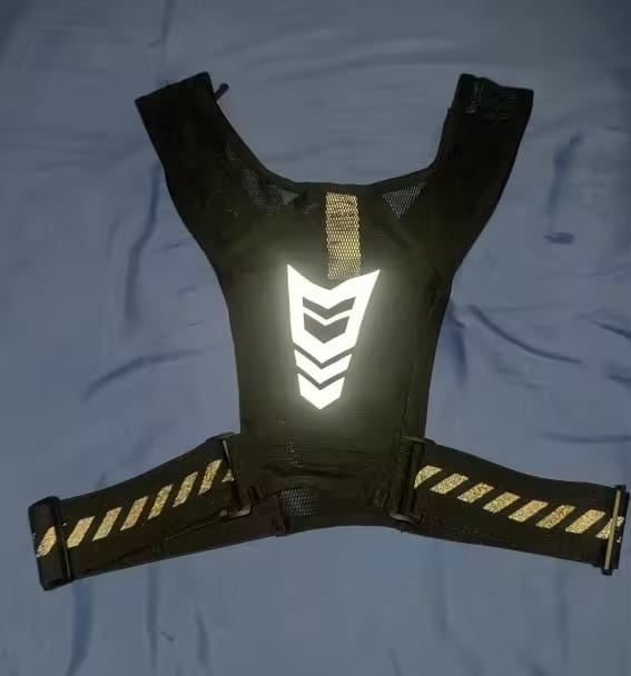 Customer photo review of Hands-Free Reflective Running Vest