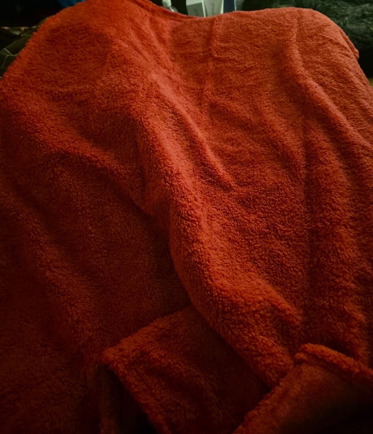 Customer photo review of CLEARANCE SALE: Love Blanket for $69