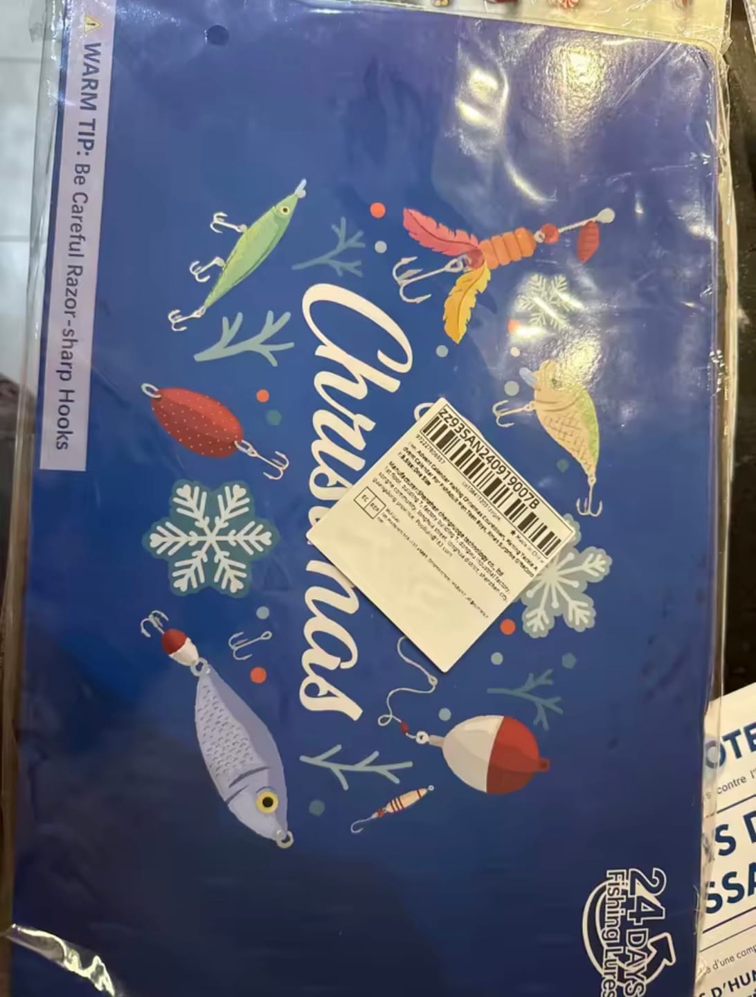 Customer photo review of Calendario de Adviento Pesca