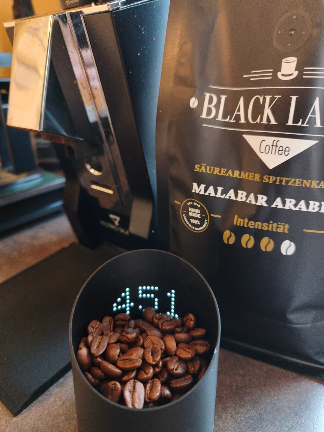 Customer photo review of Malabar Arabica Extrem Säurearm