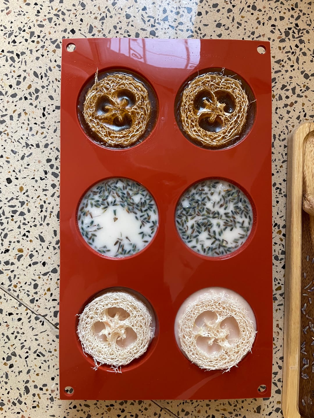 Customer photo review of צבעים להכנת סבונים