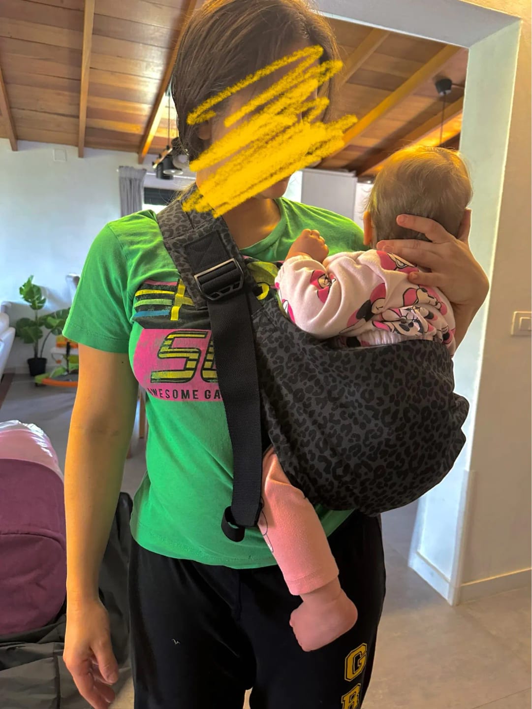 Customer photo review of Portabebés Nidora™ Comfort