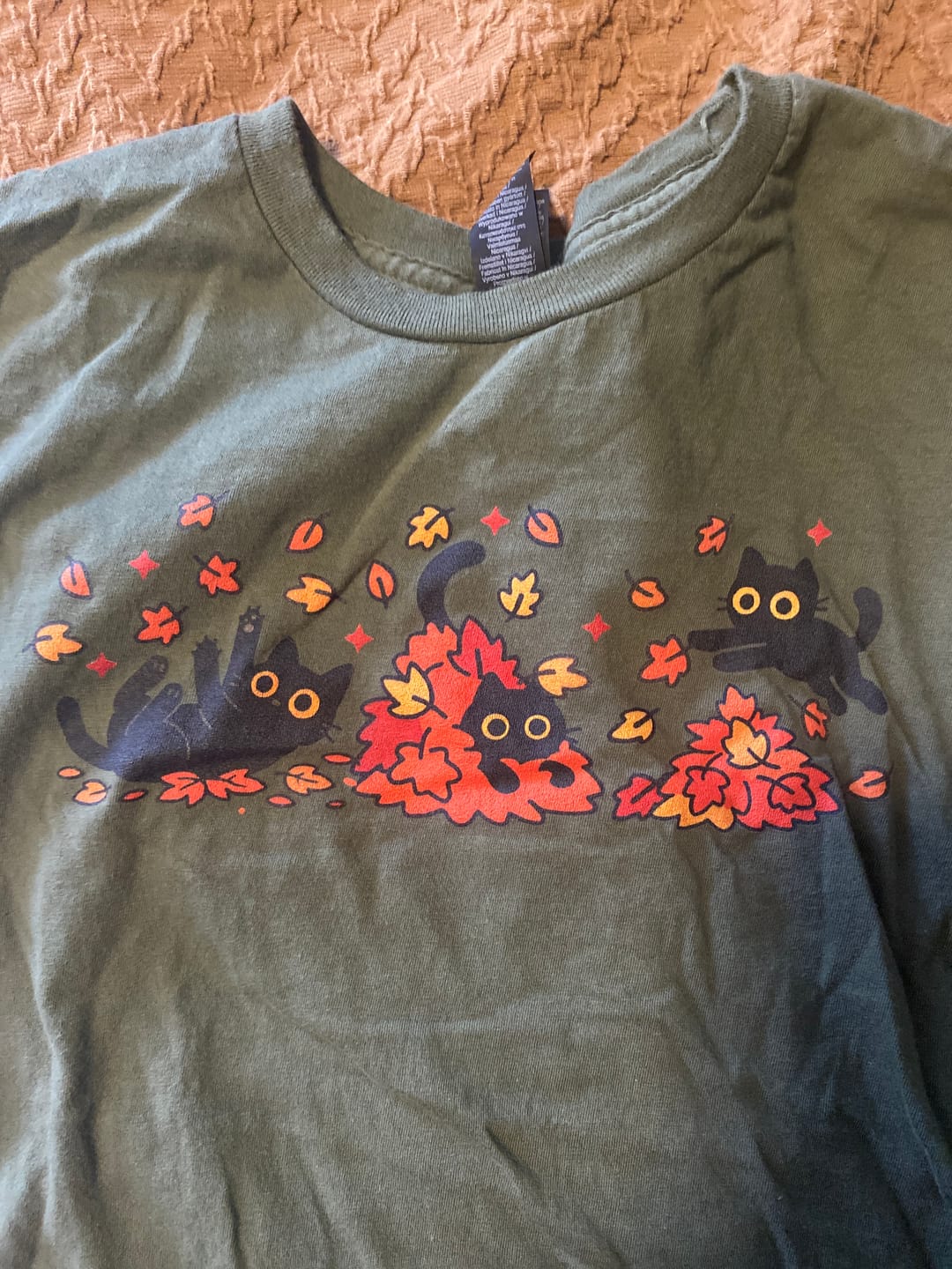 Customer photo review of Autumn Zoomies Tee