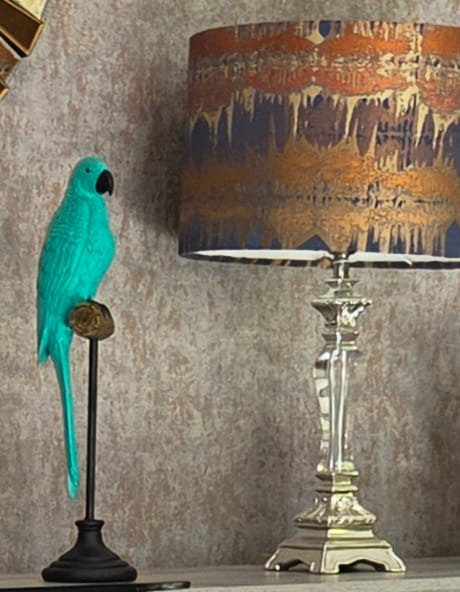 Customer photo review of Bright Green Parrot on a Perch
