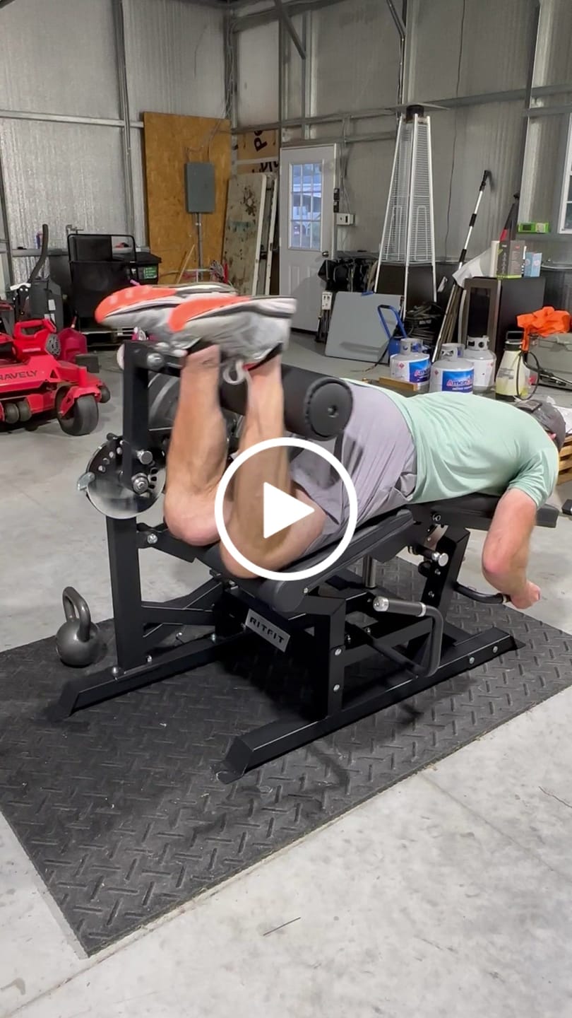 Customer video review of RitFit Mustang PRO Leg Extension Curl Machine