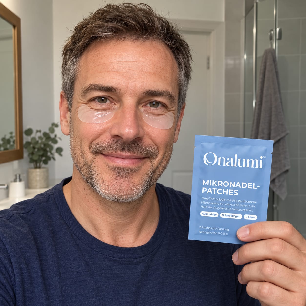 Customer photo review of Onalumi™ Mikronadel-Augenpatches
